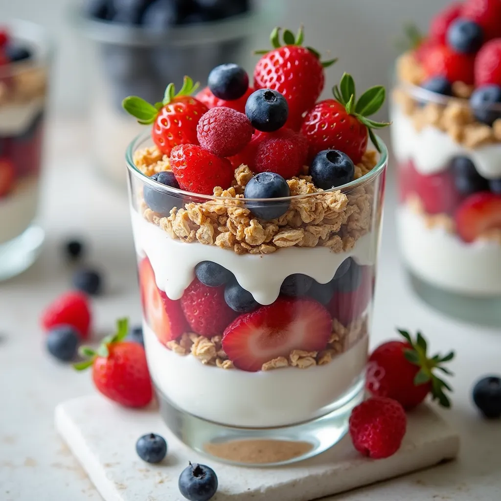  Berry Yogurt Parfait