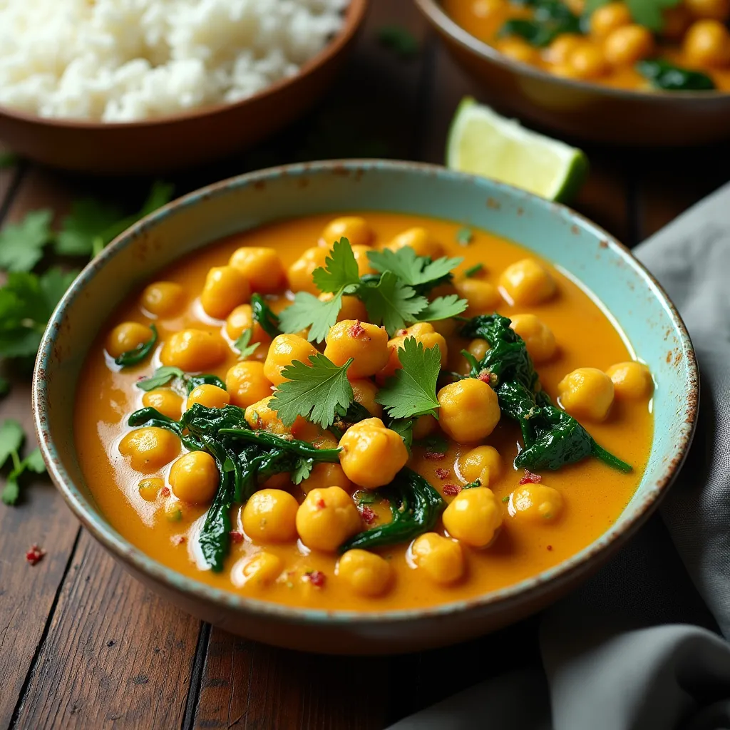 Creamy Coconut Chickpea Curry