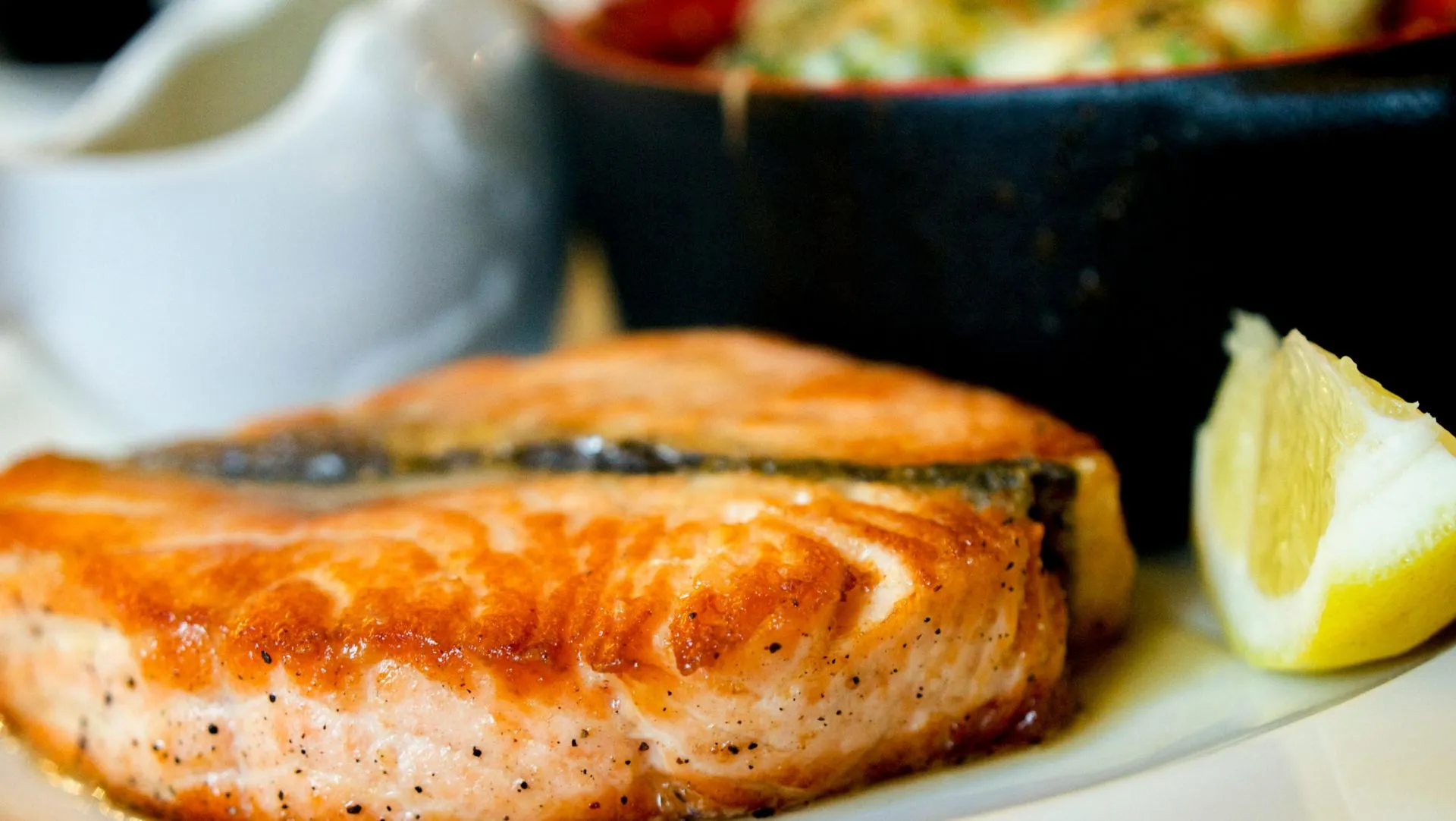 Garlic Lemon Baked Salmon