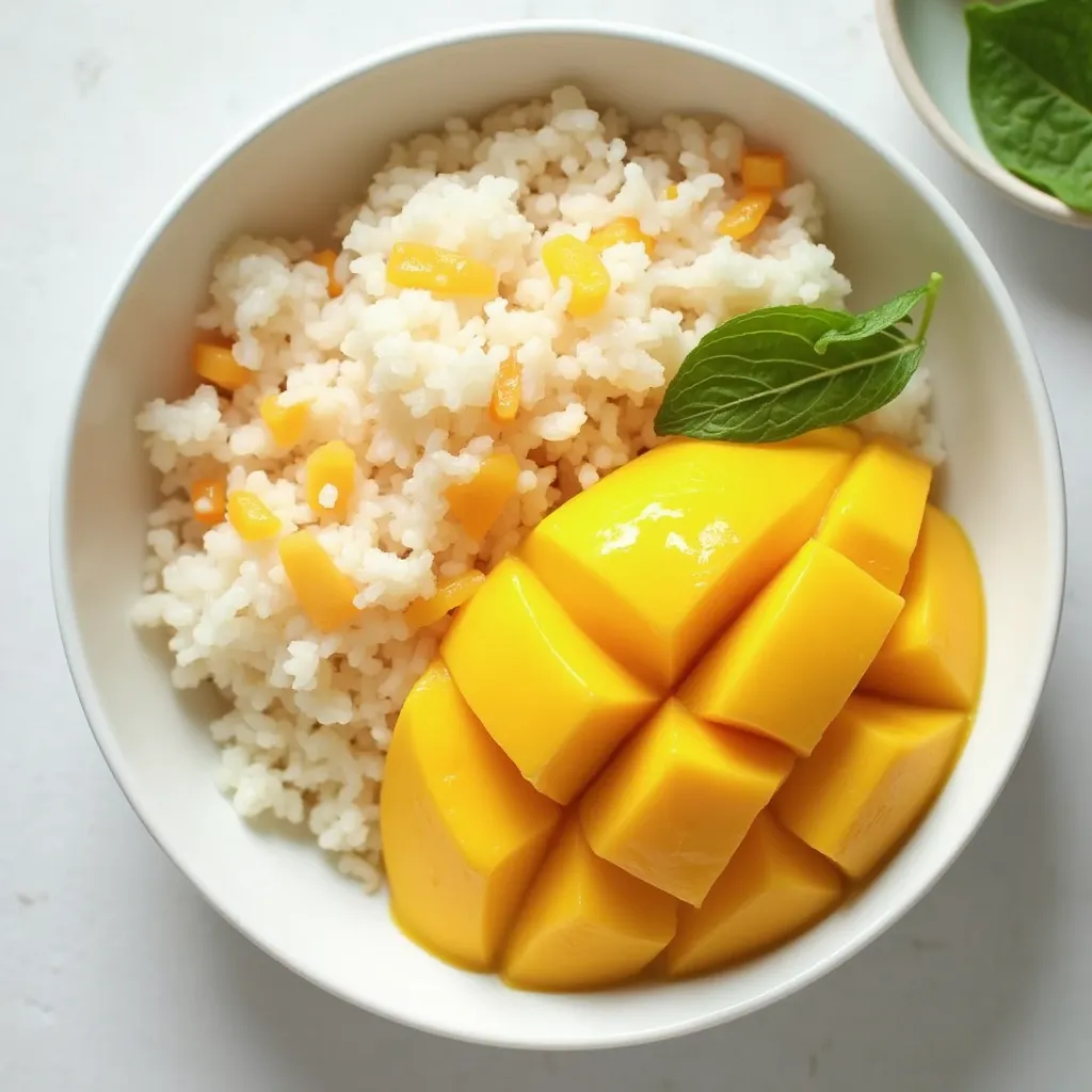 Mango Sticky Rice (Low-Sugar Version)