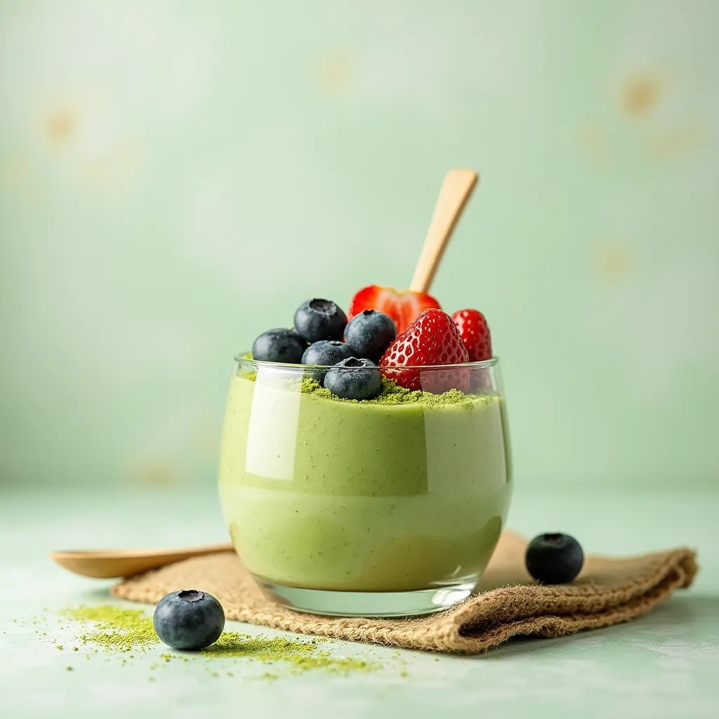 Matcha Chia Seed Pudding