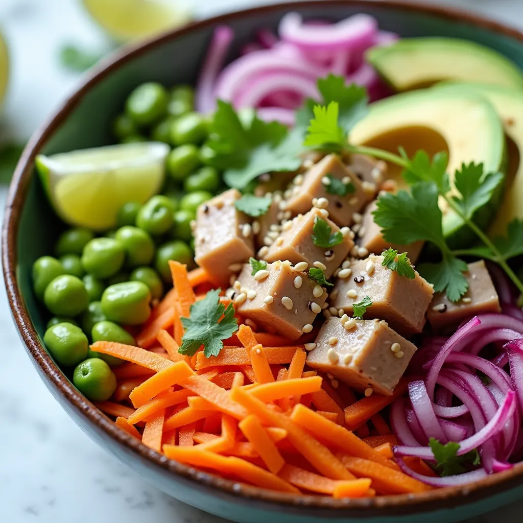 Tuna Avocado Bowl