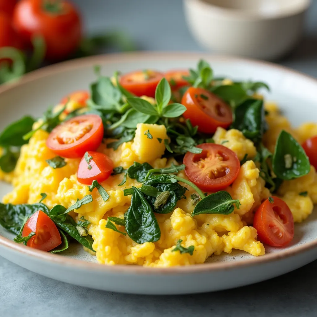 Veggie-Packed Scrambled Egg