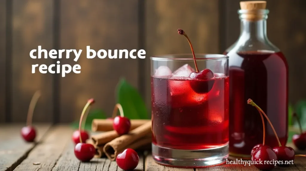 Cherry Bounce Recipe