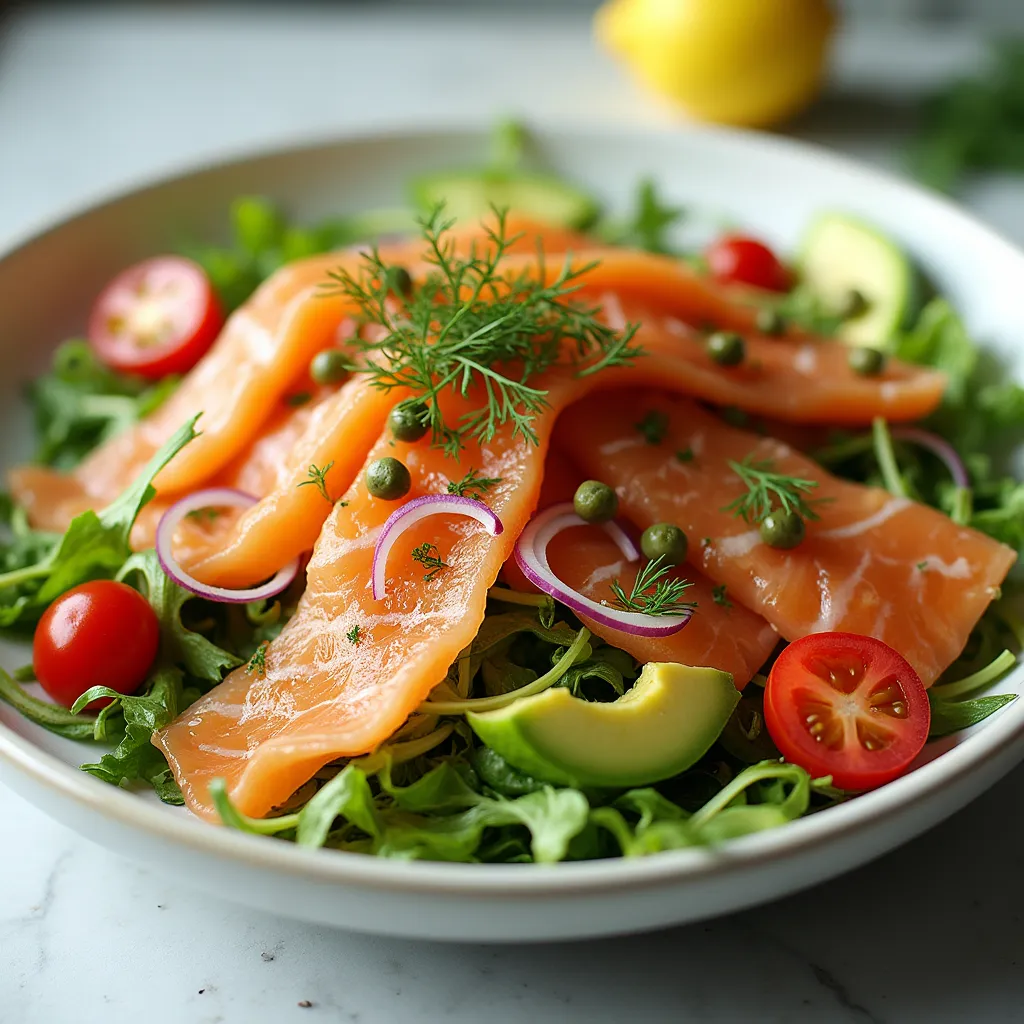 Smoked Salmon Salad