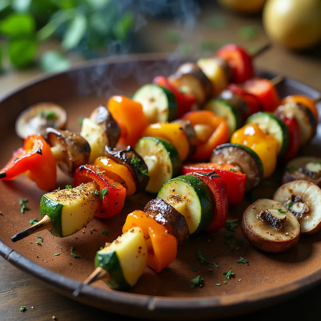 Smoked Veggie Skewers