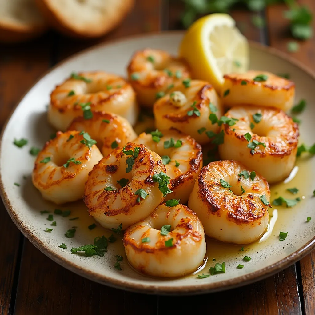 Garlic Butter Shrimp and Scallops