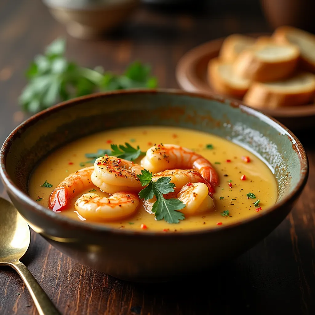 Shrimp and Scallop Soup