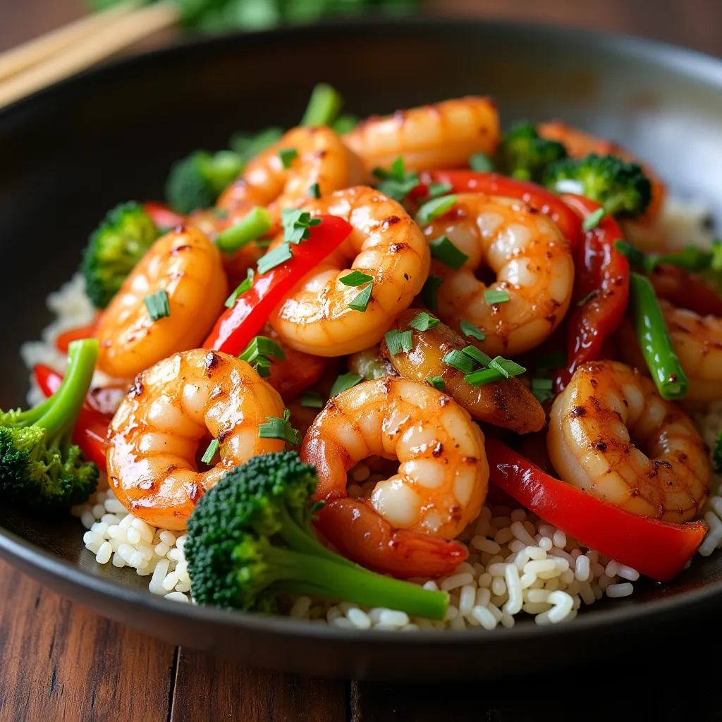 Shrimp and Scallop Stir-Fry