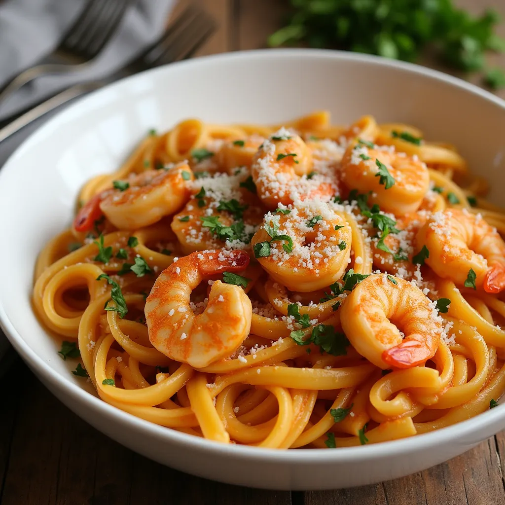 Spicy Cajun Chicken and Shrimp Pasta