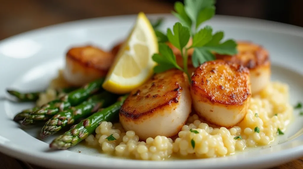 seared scallops recipe